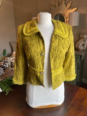 Cynthia Steffee  Art-To-Wear Jacket Size 4